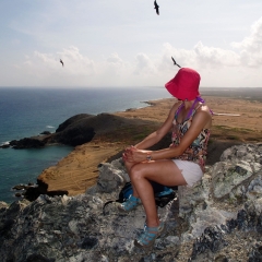 En la cima del Pilón de Azúcar