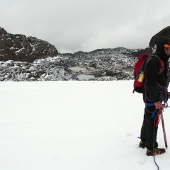 Heading towards Santa Isabel's glacial lakes